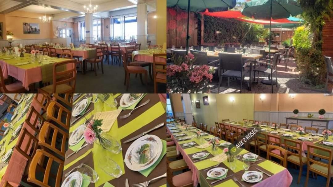 Hotel Restaurant Aux Deux Roses Neuf-Brisach Eksteriør bilde